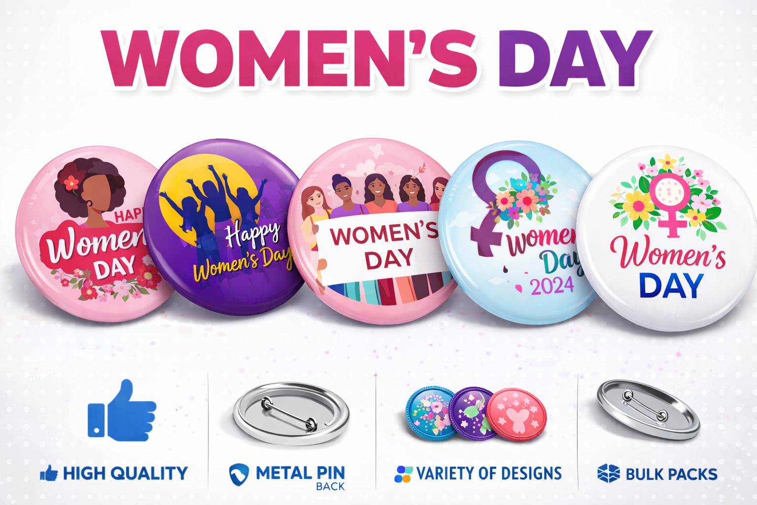 Women’s Day Badge